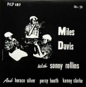 miles davis - miles davis with sonny rollins 10 inch' album prestige prlp 187