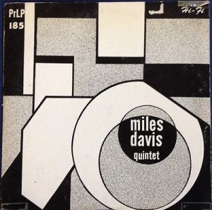 miles davis quartet - 10 inch' album prlp 185 (1954)