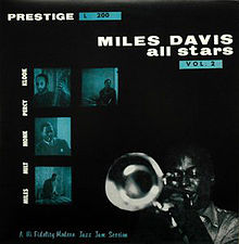 miles davis all stars - vol. 2 10 inch' album prestige prlp 200