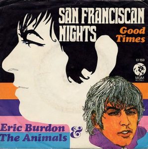 eric burdon & the animals - single 1967 - san franciscan nights