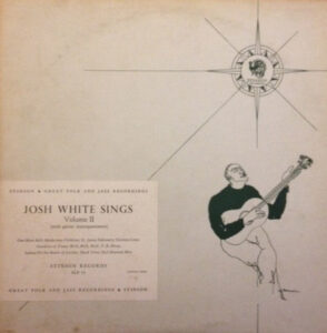 josh white - josh white sings vol. II