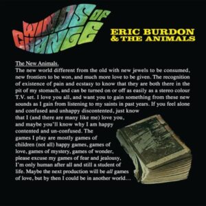 eric burdon & the animals - winds of change