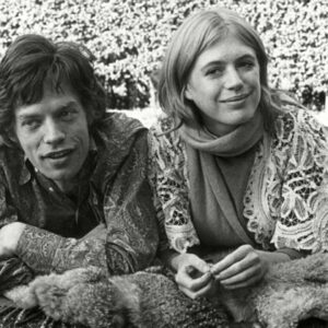 marianne fathfull en mick jagger