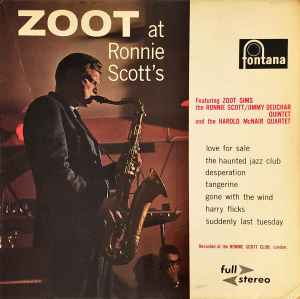 zoot sims - zoot at ronnie scott's