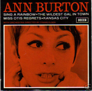 ann burton - ep decca records 1965