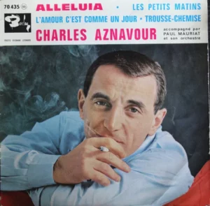 charles aznavour e.p. alleluia 70435