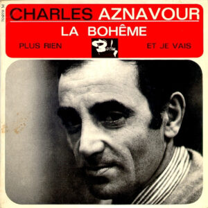 charles aznavour - la boheme